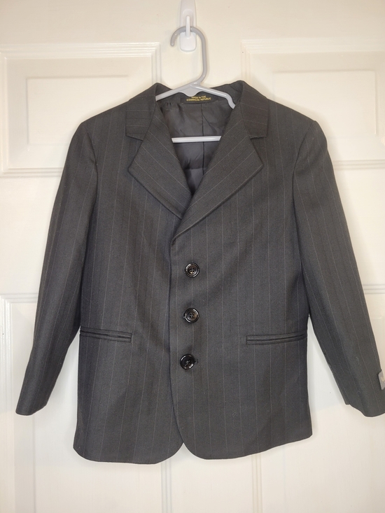 Van Heusen Other - Gray Pinstripe Van Heusen Blazer - Classic Three-Button Suit Jacket